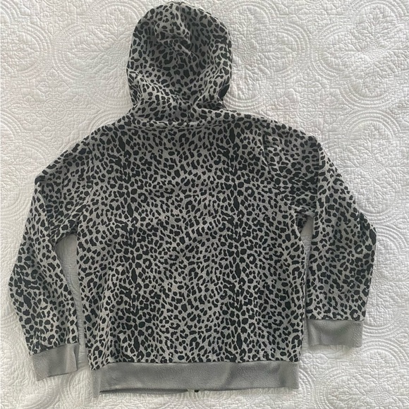 Chaser Leopard Zip Hoodie M L - Picture 3 of 4